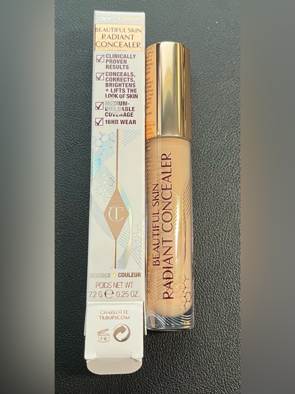 Charlotte Tilbury Beautiful Skin Radiant Concealer - 7.5 Medium (Beige)